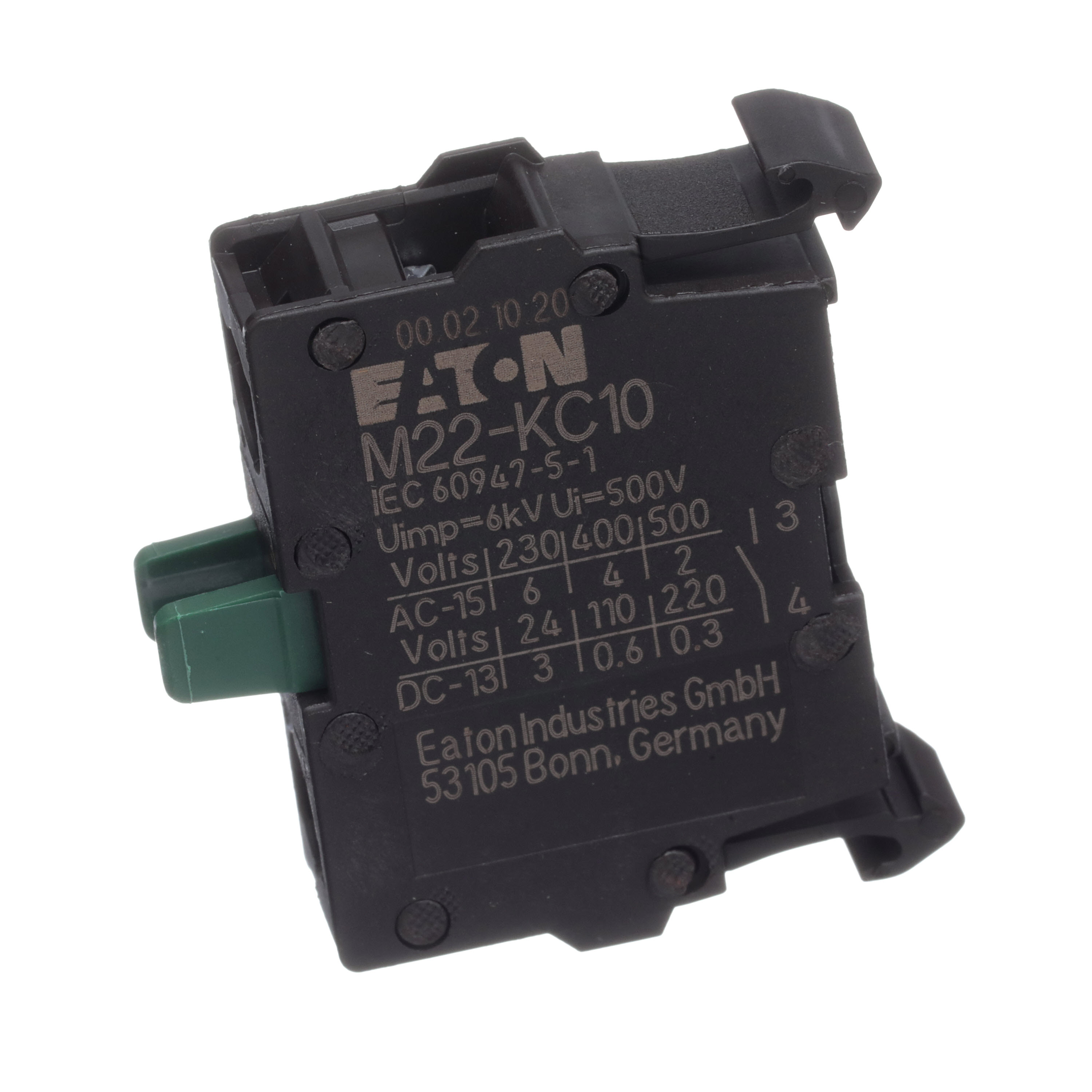 M22 KC10 Terminal Blk Strip Wiring Dev By CUTLER HAMMER